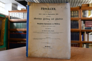 Programm, mit welchem zu der am 1. und 2. Septe...