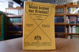 Wann kommt der Frieden? Eine deutsch-norwegisch...