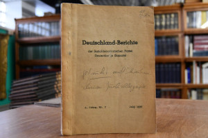 Deutschland-Berichte der Sozialdemokratischen P...