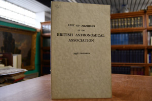 List of Members of the British Astronomical Ass...