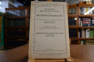 Buchbesprechung Albert Heintz, Die Anfänge des ...