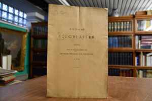 Poetische Flugblätter. Gewidmet der XLII. Versa...
