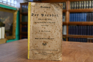Textbuch zu "Der Prophet". Oper in fünf Akten n...
