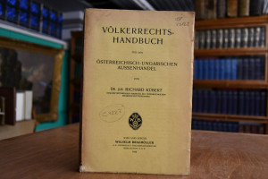 Völkerrechtshandbuch für den österreichisch-ung...
