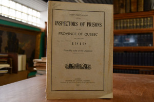 Fortieth Report of the Inspectors of Prisons of...