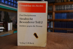 Strafrecht, Besonderer Teil; Teil 2., (Delikte ...