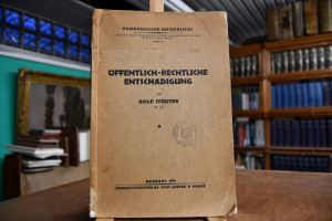 Öffentlich-rechtliche Entschädigung.