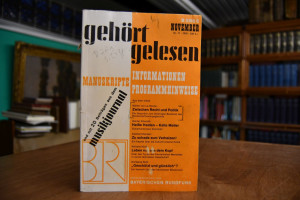 gehört gelesen. Manuskripte, Informationen, Pro...