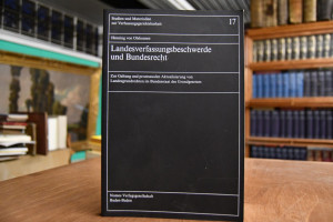 Landesverfassungsbeschwerde und Bundesrecht. Zu...