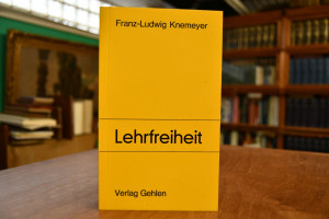 Lehrfreiheit. Begriff der Lehre - Träger der Le...