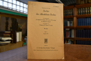 Eigentumsgarantie und Geldentwertung.