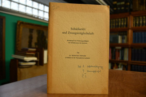 Subsidiarität und Zwangsmitgliedschaft. Erwägun...