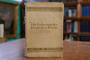Die Verfassung des Deutschen Reichs vom 11. Aug...