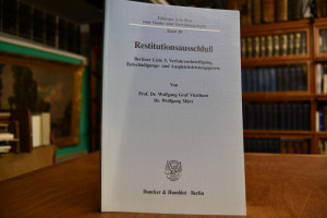 Restitutionsausschluss. Berliner Liste 3, Verfa...