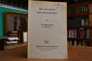 Die Auslegung der Grundrechte.