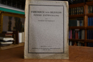 Friedrich von Bezolds innere Entwicklung.