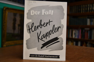 Der Fall Herbert Kappler Ein Plädoyer für Recht...