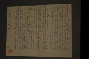 Brief des dänischen Vize-Konsuls an den Danzige...