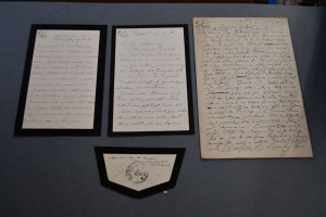 2 Briefe von Charlotte Undset (geb. Gyth, 1855-...