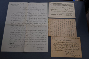 Handschriftlicher Brief des reformierten Theolo...