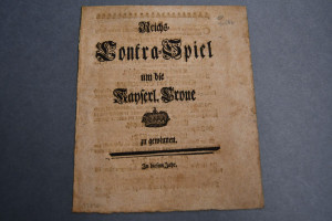 Reichs- Contra-Spiel um die Kayserl. Crone zu g...