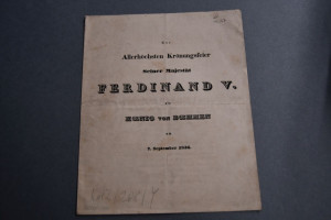 Zur Allerhöchsten Krönungsfeier Seiner Majestät...