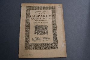 Ad Nob. Casparem Gotislobi. F. Rotermundium. Ep...