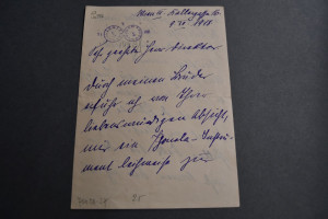 Brief von Lotte Lehmann (1888-1976) an einen un...