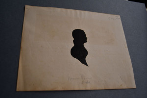 Schattenriß des Pfarrers Karl Friedrich Hermann...