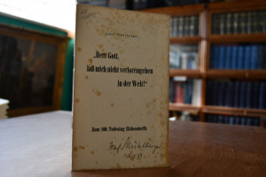 "Herr Gott, laß mich nicht verlorengehen in der...