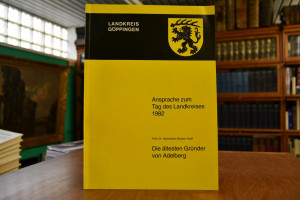 Die ältesten Gründer von Adelberg. Ansprache zu...