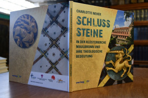 Schlusssteine in der Klosterkirche Maulbronn un...