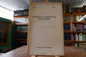 Die Erfüllung des Friedensvertrags durch Deutsc...