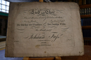 Lied mit Chor. / Das ist alles eins, ob wir Gel...