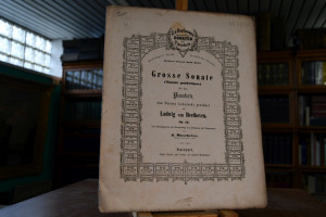 Grosse Sonate (Sonate pathetique) für das Piano...