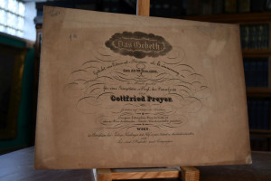 Preyer, Gottfried (von) Das Gebeth. Gedicht von...