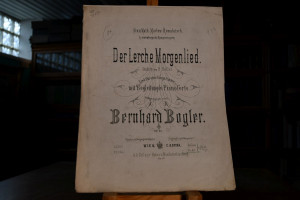 Der Lerche Morgenlied. Gedicht von H. Rollet. L...