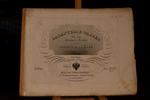 Galanterie-Walzer für das Piano-Forte von Franz...