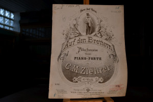 Auf den Brettern. Polka francaise für das Piano...