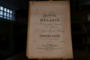 Quadrille Melanie. Most respectfully dedicated ...