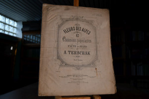 Fleurs des Alpes. 12 Chansons populaires transc...