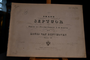 Grand Septuor pour le Piano-Forte a 4 Mains. Oe...