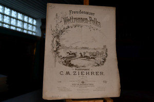 Freudenauer Wettrennen-Polka für Pianoforte. 87...