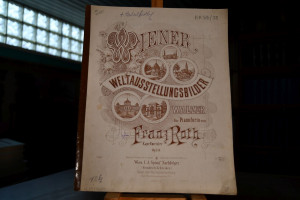 Wiener Weltausstellungsbilder. Walzer für Piano...