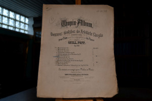 Chopin-Album. Oeuvres choisies de Frederic Chop...