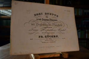 Drei Duette für 2 Sopran-Stimmen mit Begleitung...