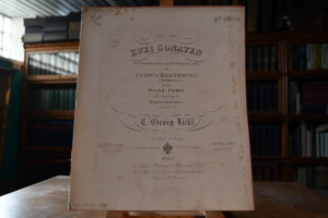 Sonate von L.v. Beethoven, 26. Werk, mit hinzug...