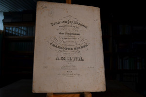 Brunnengeplätscher. Gedicht von Joh. Nep. Vogl ...