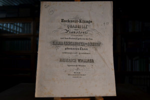 Hochzeit-Klänge. Quadrille für das Pianoforte c...