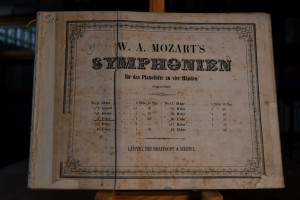 W.A. Mozart`s Symphonien für das Pianoforte zu ...